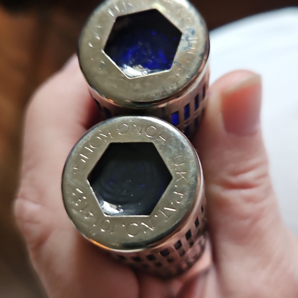 Vintage Silver Godinger Salt and pepper shakers - Picture 2 of 3